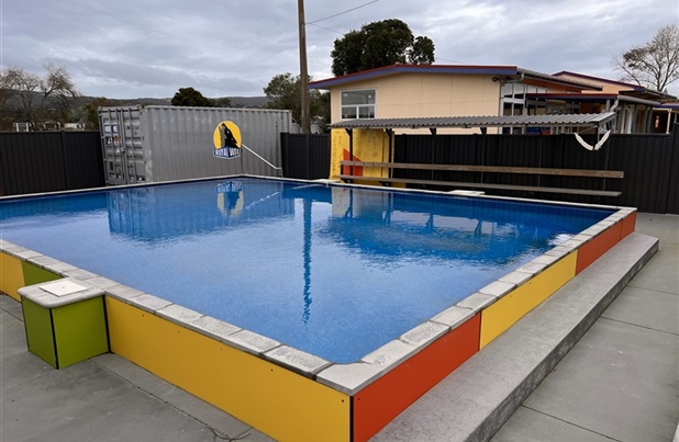 Commercial pool build by Northpools at Ruakaka Primary School