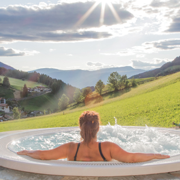 view of the Northland countryside from a Spa Pool